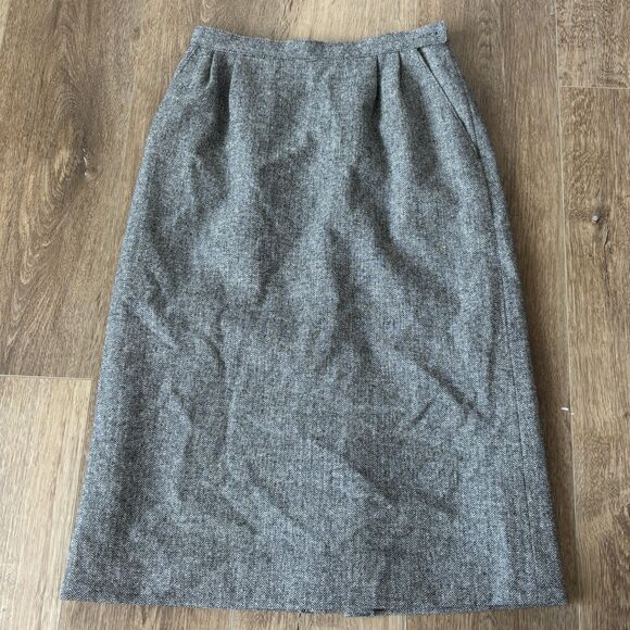Pendleton Vintage Wool Pencil Skirt - Size 8 - Picture 1 of 7